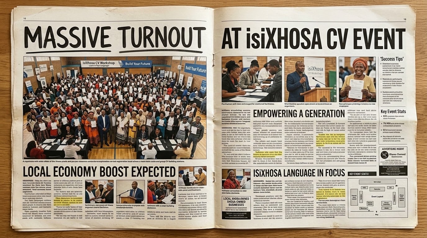 isiXhosa CV Event source event record